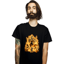 Load image into Gallery viewer, Daily_Deal_Shirts T-Shirts, Unisex / Small / Black Golden Ultrainstinct
