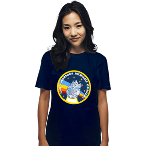 Shirts T-Shirts, Unisex / Small / Navy Millenium Flight Program