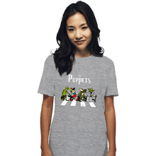 Load image into Gallery viewer, Daily_Deal_Shirts T-Shirts, Unisex / Small / Sports Grey The Puppets
