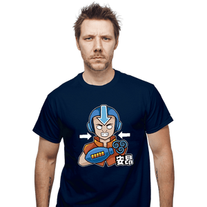 Shirts T-Shirts, Unisex / Small / Navy Aang Man