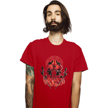 Load image into Gallery viewer, Shirts T-Shirts, Unisex / Small / Red Zenpool
