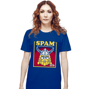 Daily_Deal_Shirts T-Shirts, Unisex / Small / Royal Blue Spam