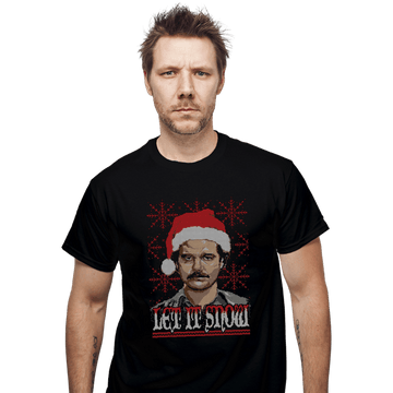 Shirts T-Shirts, Unisex / Small / Black Let It Snow