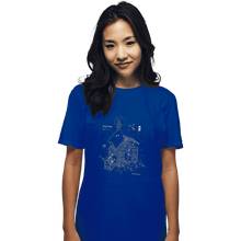 Load image into Gallery viewer, Shirts T-Shirts, Unisex / Small / Royal Blue Trojan Rabbit
