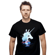 Load image into Gallery viewer, Secret_Shirts T-Shirts, Unisex / Small / Black Last Unicorn.
