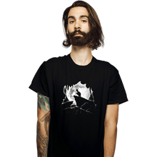Load image into Gallery viewer, Daily_Deal_Shirts T-Shirts, Unisex / Small / Black Moonlight Cave
