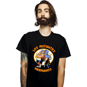 Daily_Deal_Shirts T-Shirts, Unisex / Small / Black Los Mutantes Hermanos