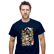 Load image into Gallery viewer, Daily_Deal_Shirts T-Shirts, Unisex / Small / Navy Made Of Movies
