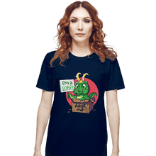 Load image into Gallery viewer, Secret_Shirts T-Shirts, Unisex / Small / Navy Adopt This Alligator
