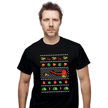 Load image into Gallery viewer, Shirts T-Shirts, Unisex / Small / Black Alex Kidd In Christmas World
