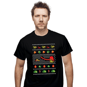 Shirts T-Shirts, Unisex / Small / Black Alex Kidd In Christmas World