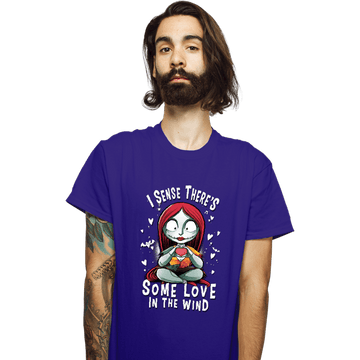 Daily_Deal_Shirts T-Shirts, Unisex / Small / Violet Some Love In The Wind