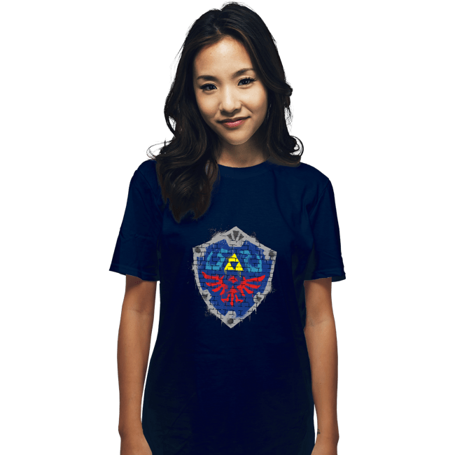Secret_Shirts T-Shirts, Unisex / Small / Navy Shield Spray