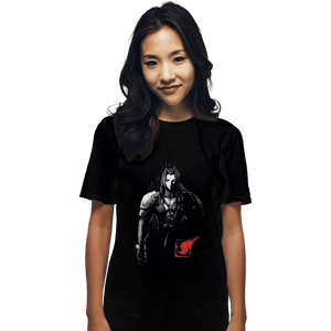 Shirts T-Shirts, Unisex / Small / Black One Winged Angel Ink