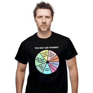 Shirts T-Shirts, Unisex / Small / Black Once In A Lifetime Pie Chart