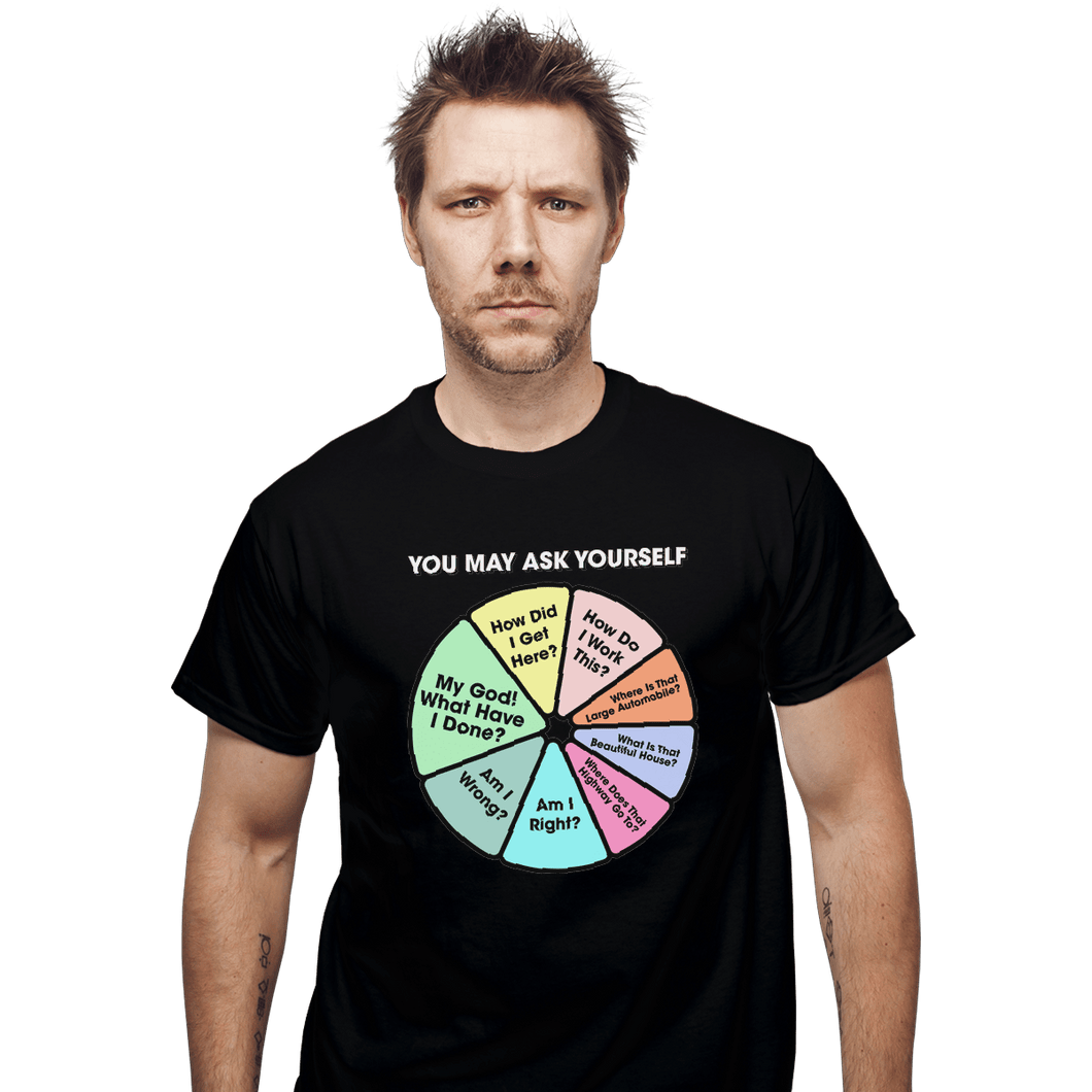 Shirts T-Shirts, Unisex / Small / Black Once In A Lifetime Pie Chart