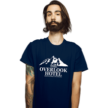 Load image into Gallery viewer, Shirts T-Shirts, Unisex / Small / Navy The Overlook
