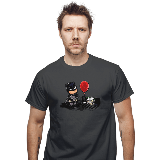 Secret_Shirts T-Shirts, Unisex / Small / Charcoal Batman IT