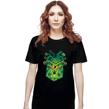 Secret_Shirts T-Shirts, Unisex / Small / Black Monster Dice