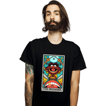 Daily_Deal_Shirts T-Shirts, Unisex / Small / Black The Drummer