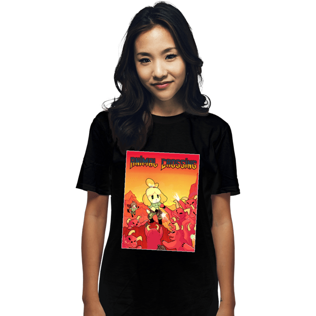 Secret_Shirts T-Shirts, Unisex / Small / Black Doom Crossing!