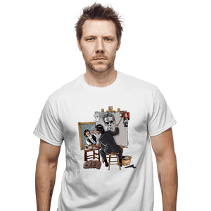 Secret_Shirts T-Shirts, Unisex / Small / White Keanu Portrait