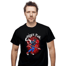 Load image into Gallery viewer, Daily_Deal_Shirts T-Shirts, Unisex / Small / Black Spider Punk
