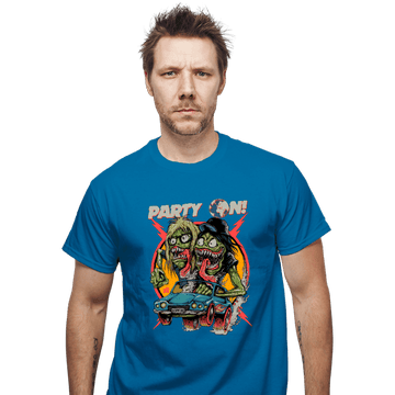 Shirts T-Shirts, Unisex / Small / Sapphire Party On