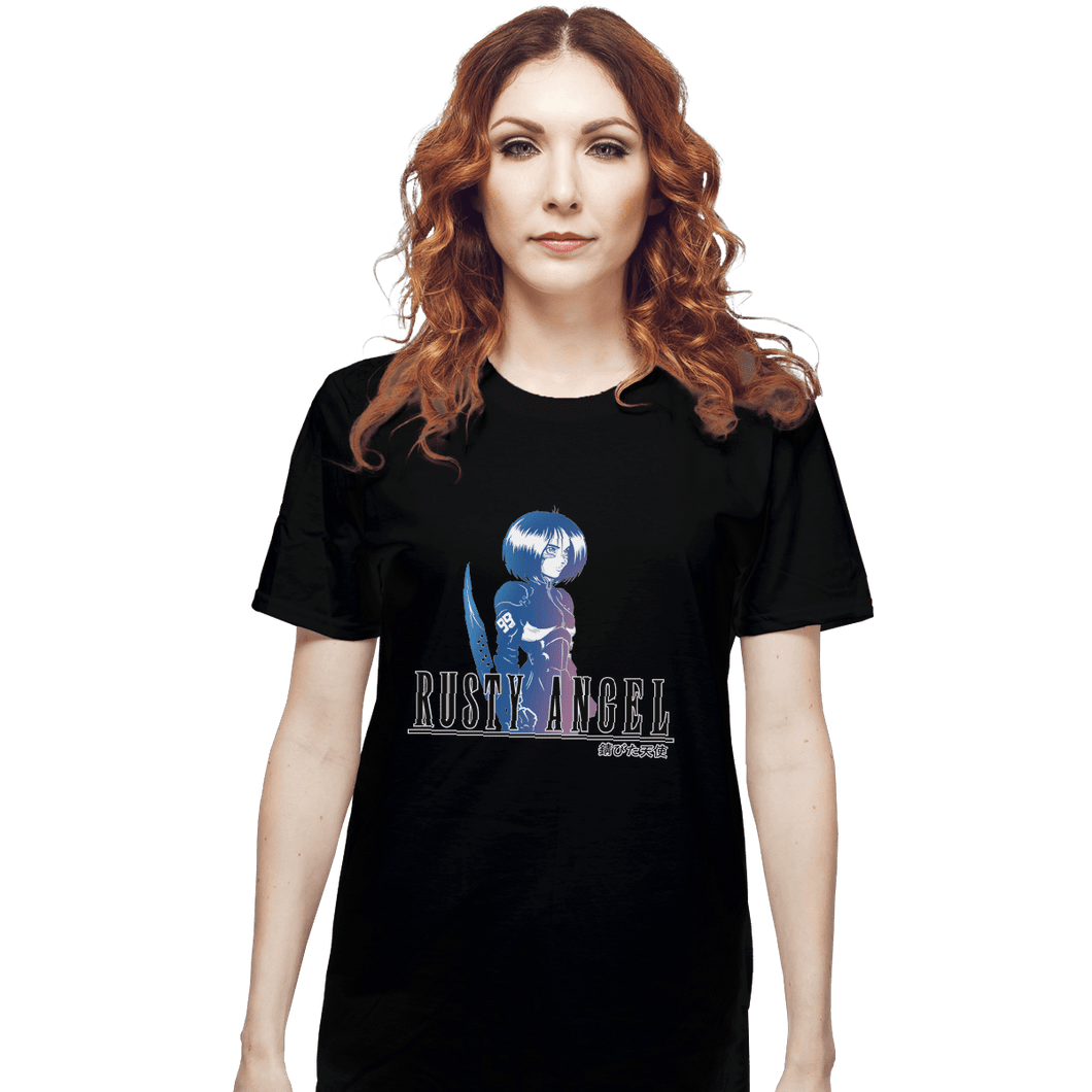 Shirts T-Shirts, Unisex / Small / Black Rusty Angel