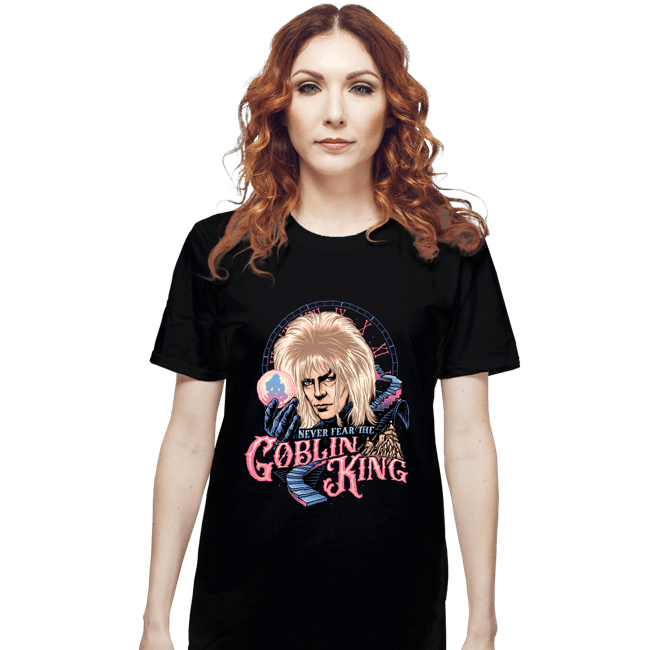 Daily_Deal_Shirts T-Shirts, Unisex / Small / Black Never Fear The Goblin King