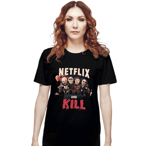 Shirts T-Shirts, Unisex / Small / Black Netflix And Kill