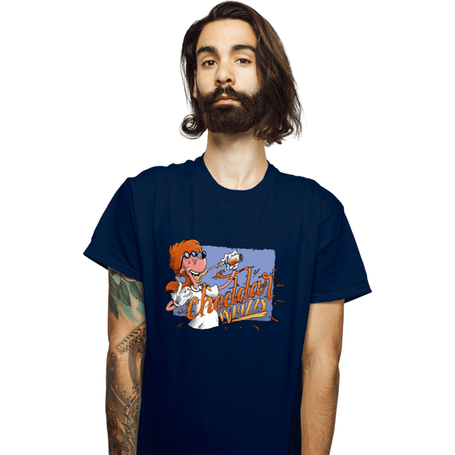 Secret_Shirts T-Shirts, Unisex / Small / Navy Chedda Whizzy