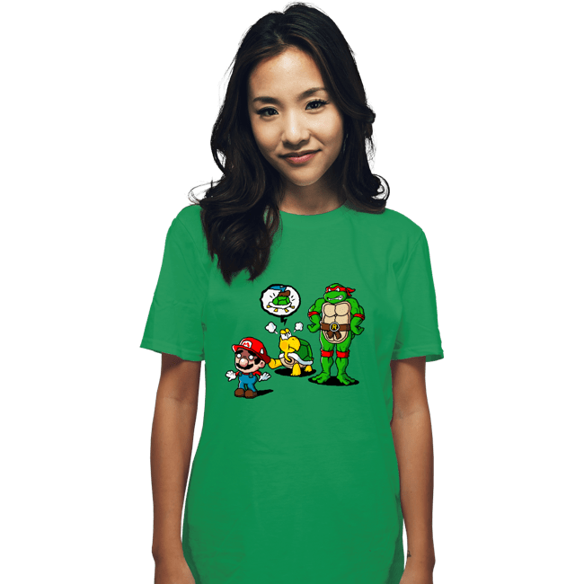Secret_Shirts T-Shirts, Unisex / Small / Irish Green Turtle Big Bro