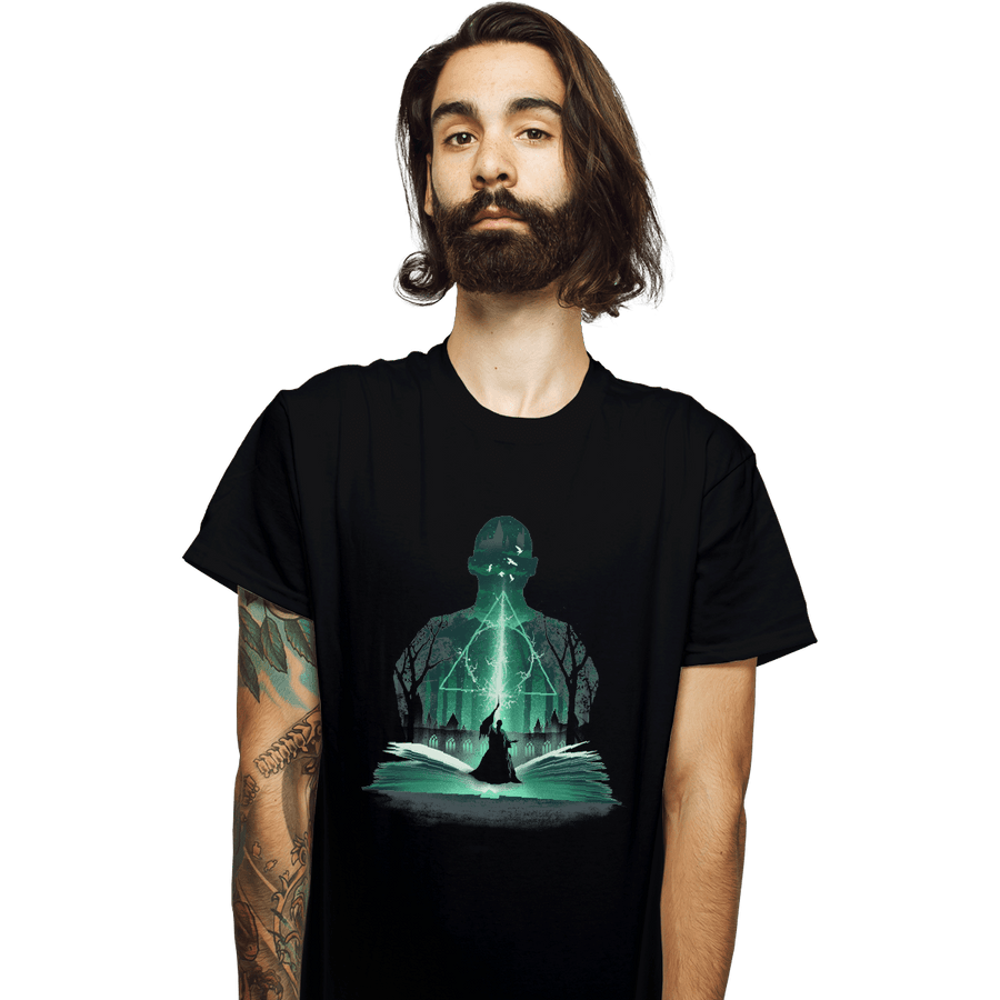 Shirts T-Shirts, Unisex / Small / Black The 7th Book Of Magic