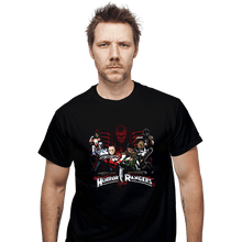 Load image into Gallery viewer, Secret_Shirts T-Shirts, Unisex / Small / Black Mighty Horror Rangers
