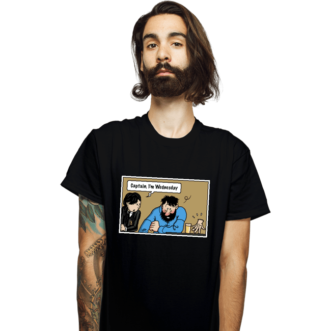 Secret_Shirts T-Shirts, Unisex / Small / Black Wednesday Meme