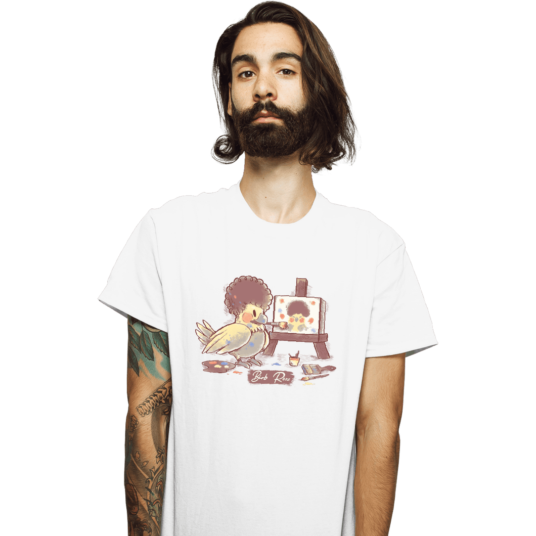 Shirts T-Shirts, Unisex / Small / White Birb Ross