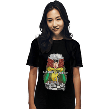 Load image into Gallery viewer, Shirts T-Shirts, Unisex / Small / Black Gambit&#39;s Queen
