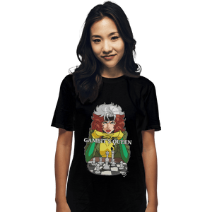 Shirts T-Shirts, Unisex / Small / Black Gambit's Queen