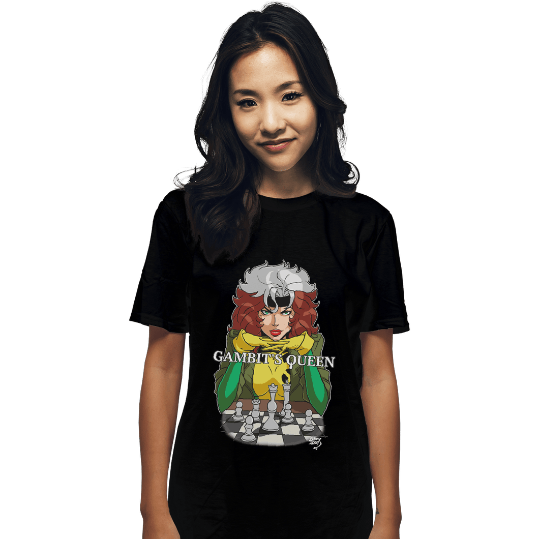 Shirts T-Shirts, Unisex / Small / Black Gambit's Queen
