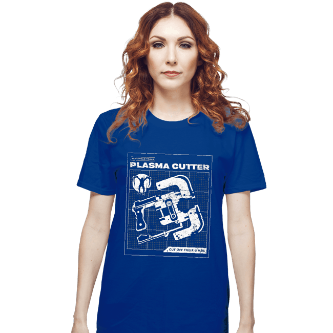 Daily_Deal_Shirts T-Shirts, Unisex / Small / Royal Blue Plasma Cutter