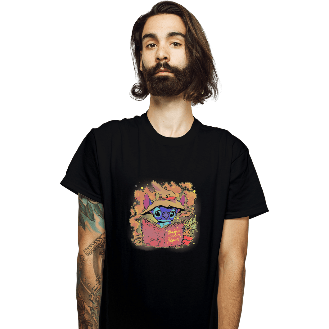 Shirts T-Shirts, Unisex / Small / Black Magic Alien