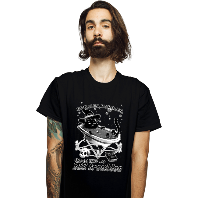 Daily_Deal_Shirts T-Shirts, Unisex / Small / Black Goodbye Troubles
