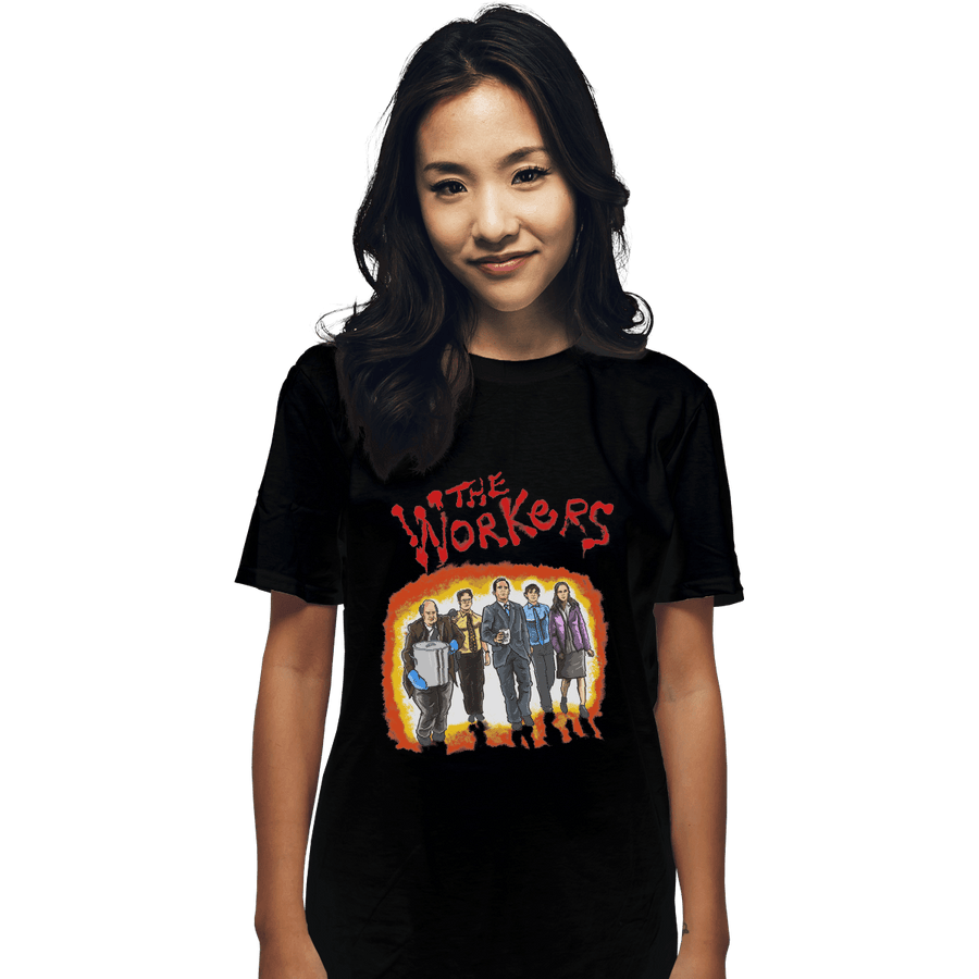 Shirts T-Shirts, Unisex / Small / Black The Workers