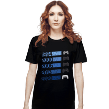 Load image into Gallery viewer, Secret_Shirts T-Shirts, Unisex / Small / Black PS Controllers
