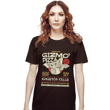 Shirts T-Shirts, Unisex / Small / Dark Chocolate Gizmo's Pizza