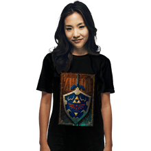 Load image into Gallery viewer, Shirts T-Shirts, Unisex / Small / Black Legend Of Zelda Poster
