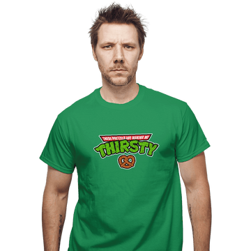 Shirts T-Shirts, Unisex / Small / Irish Green These Pretzels Are Making Me Thirsty