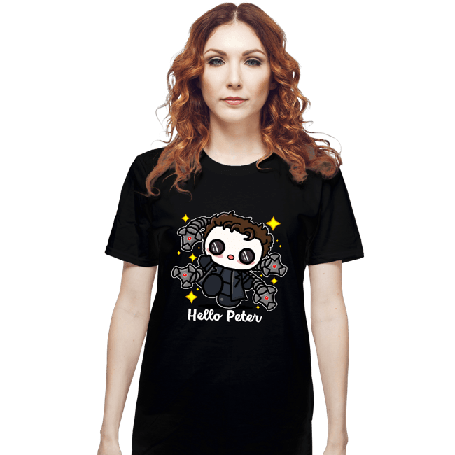 Shirts T-Shirts, Unisex / Small / Black Hello Peter