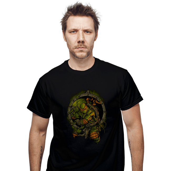 Secret_Shirts T-Shirts, Unisex / Small / Black TMNT Mikey